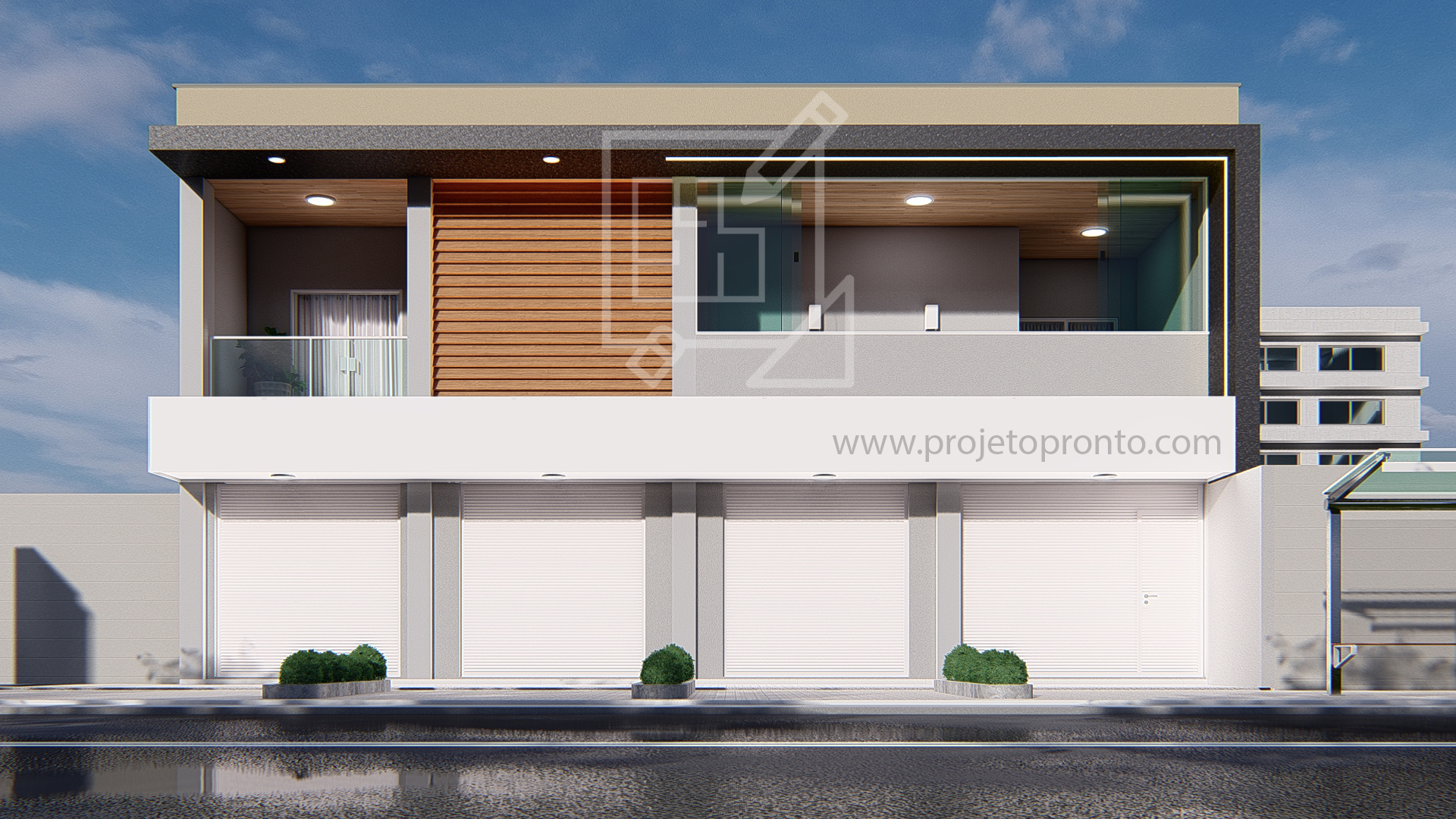 projeto pronto comercial e residencial